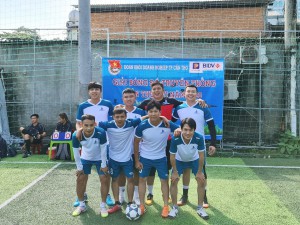 ĐCS Cty tham gia giải bóng đá truyền thống Đoàn KDN lần thứ XIV năm 2020