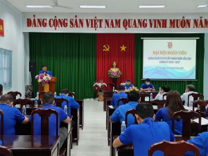 Đại hội Đoàn Cơ sở CTCP Cấp thoát nước Cần Thơ Nhiệm kỳ 2022 – 2027