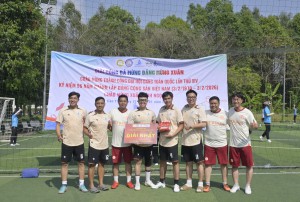 Đoàn cơ sở Công ty vô địch Giải bóng đá Mừng Đảng Mừng Xuân Bính Ngọ 2026