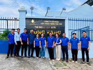 Đoàn cơ sở Công ty vận động người dân đăng ký sử dụng nước sạch 2026
