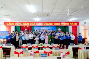 Đoàn cơ sở Công ty tham dự Họp mặt kỷ niệm 70 năm Ngày truyền thống Hội LHTN Việt Nam