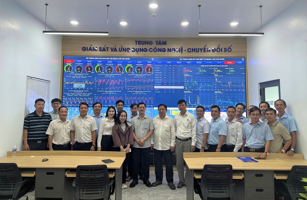 Giao lưu chia sẻ kinh nghiệm với Công ty TNHH MTV Cấp nước Kiên Giang
