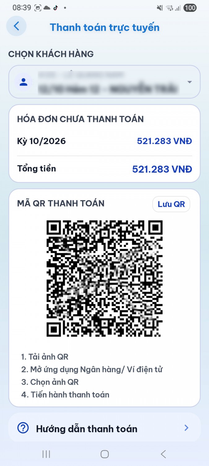 Thanh toán trực tuyến
